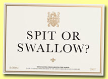 Spit Swallow Funny Sticker on Well Around 1000 I Know That S Almost Three Whiskies