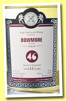 Bowmore 12 yo 2002/2014 (46%, Malts of Scotland, bourbon hogshead, cask #MoS 14012, 323 bottles)