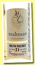 Bowmore 21 yo 1989/2012 (46%, The Maltman)