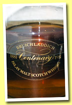 Bruichladdich 1965/1981 'Centenary' (43%, OB, decanter)