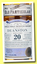 Deanston 20 yo 1994/2014 (51.5%, Douglas Laing, Old Particular, refill butt, ref #10426, 188 bottles)