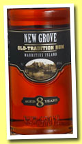 New Grove 8 yo 'Old Tradition' (40%, OB, Mauritius, +/-2014)