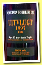 Uitvlugt 17 yo 1997/2014 (59.7%, Velier, Guyana, Demerara, 1404 bottles)