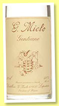Gentiane (40%, OB, G. Miclo, Alsace, +/-2014) Gentiane (40%, OB, G. Miclo, Alsace, +/-2014)