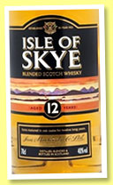 Isle of Skye 12 yo (40%, Ian Macleod, blended Scotch, +/-2015) Isle of Skye 12 yo (40%, Ian Macleod, blended Scotch, +/-2015)