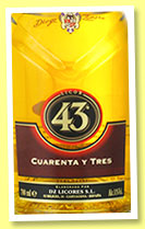 Licor 43 (31%, OB, Spain, +/-2014) Licor 43 (31%, OB, Spain, +/-2014)