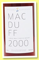 Macduff 2000/2011 (59.8%, Svenska Eldvatten, first fill sherry butt, cask #5787) Macduff 2000/2011 (59.8%, Svenska Eldvatten, first fill sherry butt, cask #5787)