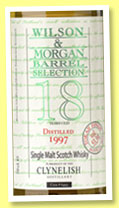 Clynelish 18 yo 1997/2015 (53.3%, Wilson & Morgan, Barrel Selection, Tokaji wood, cask #6493) Clynelish 18 yo 1997/2015 (53.3%, Wilson & Morgan, Barrel Selection, Tokaji wood, cask #6493)
