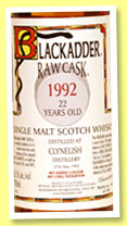 Clynelish 22 yo 1992/2014 (62.1%, Blackadder, Raw Cask, hogshead, 190 bottles) Clynelish 22 yo 1992/2014 (62.1%, Blackadder, Raw Cask, hogshead, 190 bottles)