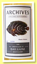 Dailuaine 17 yo 1996/2014 (51.9%, Archives, hogshead, cask #10607) Dailuaine 17 yo 1996/2014 (51.9%, Archives, hogshead, cask #10607)