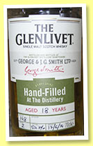 Glenlivet 18 yo ‘Hand-Filled’ (50.7%, OB, cask #2, 2014) Glenlivet 18 yo ‘Hand-Filled’ (50.7%, OB, cask #2, 2014)