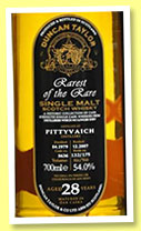 Pittyvaich 28 yo 1979/2007 (54%, Duncan Taylor, Rarest of the Rare, cask #5636, 175 bottles) Pittyvaich 28 yo 1979/2007 (54%, Duncan Taylor, Rarest of the Rare, cask #5636, 175 bottles)