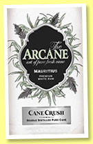 Arcane ‘Cane Crush’ (43.8%, OB, Mauritius, +/-2015) Arcane ‘Cane Crush’ (43.8%, OB, Mauritius, +/-2015)