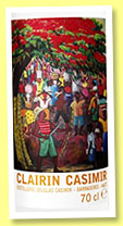 Clairin Casimir ‘Batch 2’ (54%, OB, Haiti, +/-2014) Clairin Casimir ‘Batch 2’ (54%, OB, Haiti, +/-2014)