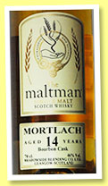 Mortlach 14 yo 1998/2013 (46%, The Maltman, bourbon cask, cask #10998, 376 bottles) Mortlach 14 yo 1998/2013 (46%, The Maltman, bourbon cask, cask #10998, 376 bottles)