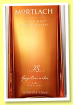 Mortlach 25 yo (43.4%, OB, 50cl, +/-2015) Mortlach 25 yo (43.4%, OB, 50cl, +/-2015)