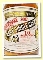 Foursquare 10 yo 2007/2017 (45%, Alambic Classique, Barbados, cask #17806, 147 bottles) Foursquare 10 yo 2007/2017 (45%, Alambic Classique, Barbados, cask #17806, 147 bottles)