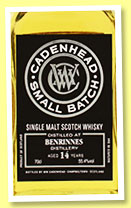 Benrinnes 14 yo 2004/2018 (55.4%, Cadenhead, Small Batch, 864 bottles) Benrinnes 14 yo 2004/2018 (55.4%, Cadenhead, Small Batch, 864 bottles)
