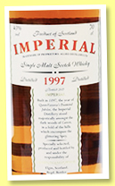 Imperial 1997/2017 (43%, Gordon & MacPhail, Distillery Label) Imperial 1997/2017 (43%, Gordon & MacPhail, Distillery Label)