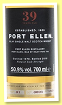 Port Ellen 39 yo 1978/2018 (50.9%, OB, Untold Stories series, 1500 bottles) Port Ellen 39 yo 1978/2018 (50.9%, OB, Untold Stories series, 1500 bottles)