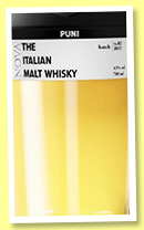 Puni Nova (43%, OB, Italy, bourbon cask, +/-2017) Puni Nova (43%, OB, Italy, bourbon cask, +/-2017)