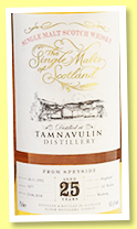 Tamnavulin 25 yo 1992/2018 (50.6%, The Single Malts of Scotland, hogshead, cask #5377, 247 bottles) Tamnavulin 25 yo 1992/2018 (50.6%, The Single Malts of Scotland, hogshead, cask #5377, 247 bottles)