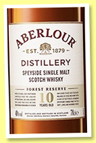 Aberlour 10 yo 'Forest Reserve' (40%, OB, +/-2020) Aberlour 10 yo 'Forest Reserve' (40%, OB, +/-2020)