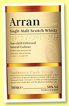 Arran 'Sauternes Cask Finish' (50%, OB, +/-2020) Arran 'Sauternes Cask Finish' (50%, OB, +/-2020)