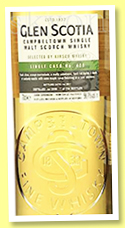 Glen Scotia 2008/2019 (53.6%, OB for The Cyprus Whisky Association, 1st fill bourbon, cask #467, 240 bottles) Glen Scotia 2008/2019 (53.6%, OB for The Cyprus Whisky Association, 1st fill bourbon, cask #467, 240 bottles)