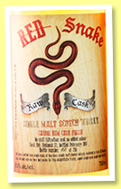 Red Snake (59.5%, Blackadder, Raw Cask, Caroni rum cask finish, cask #redneck 27, 255 bottles, 2017) Red Snake (59.5%, Blackadder, Raw Cask, Caroni rum cask finish, cask #redneck 27, 255 bottles, 2017)