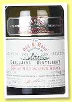 Dailuaine 46 yo 1973/2019 (45.1%, Hunter Laing, Platinum Old & Rare, 231 bottles) Dailuaine 46 yo 1973/2019 (45.1%, Hunter Laing, Platinum Old & Rare, 231 bottles)