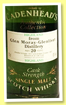 Glen Moray-Glenlivet 20 yo 1977/1997 (63%, Cadenhead, Authentic Collection) Glen Moray-Glenlivet 20 yo 1977/1997 (63%, Cadenhead, Authentic Collection)