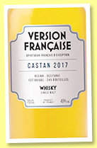 Castan 2017/2021 (49%, La Maison du Whisky, Version Française, Vin Blanc, 245 bottles) Castan 2017/2021 (49%, La Maison du Whisky, Version Française, Vin Blanc, 245 bottles)