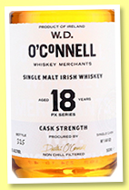 Cooley 18 yo (58.16%, W.D. O'Connell, Ireland, PX series, cask #144105, 2020) Cooley 18 yo (58.16%, W.D. O'Connell, Ireland, PX series, cask #144105, 2020)
