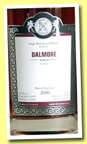 Dalmore 2000/2012 (53.4%, Malts of Scotland, sherry hogshead, cask #MoS 12035, 290 bottles)