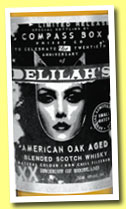 Delilah's (40%, Compass Box, blend, 6,324 bottles, 2013)