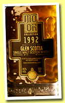 Glen Scotia 18 yo 1992/2010 (46%, Mo Òr Collection, first fill sherry butt, cask #6, 1076 bottles)