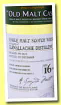 Glenallachie 16 yo 1995/2011 (50%, Douglas Laing, Old Malt Cask, refill hogshead, 295 bottles)