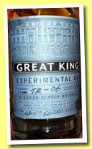 Great King St. 'Experimental Batch TR-06' (43%, Compass Box, blend, 3805 bottles, 2013)