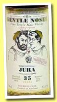 Isle of Jura 35 yo 1976/2012 (51.3%, Jack Wiebers, Gentle Noses, cask #60006, 120 bottles)