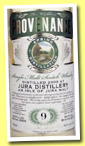 Isle of Jura 9 yo 2003/2013 (46%, Douglas Laing, Provenance, cask #9305)