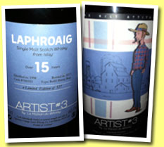 Laphroaig 15 yo 1998/2013 (60.1%, La Maison du Whisky, Artist #3, refill sherry butt, cask #700353, 527 bottles)