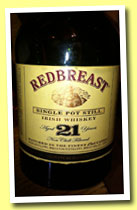 Redbreast 21 yo (46%, OB, single pot still, 2013)