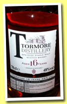 Tormore 16 yo (48%, OB, batch #81307, 2013)