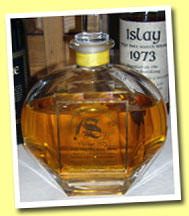 Ardbeg 18yo 1975 (43%, Signatory, decanter, casks #2464-67)