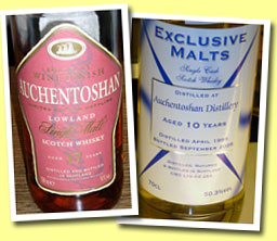 Auchentoshan 10yo 1995/2005 (50.3%, Exclusive Malts) 