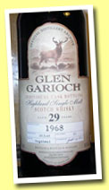 Glen Garioch 1968
