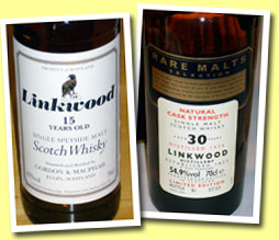 Linkwood 15yo (43%, G&M Licensed bottling, Bottled +/- 2006)