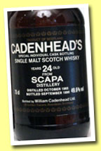 Scapa Cadenhead 24