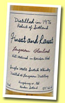 Longmorn Kingsbury 1976